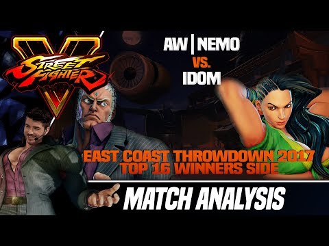 SFV Match Analysis: ECT 2017 - Nemo vs. Idom