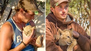 This Female Lion Cub Was Abandoned By Her Pride, You Won’t Believe Her New Foster