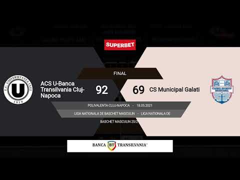 LNBM 2020-2021: U-BT Cluj-Napoca - CSM Galați (PLAY-OFF 1 , GAME 2)