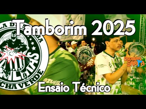 Mancha Verde 2025 - DESENHO DE TAMBORIM - Bateria Puro Balanço #BotaOFone #PioneiroNoVídeoDosBreques