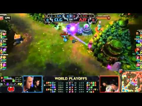 CPG - Counter Logic Gaming Europe (CLG EU) vs Azubu Frost (AZF) - Semifinals 2 Game 1 - S2 WC