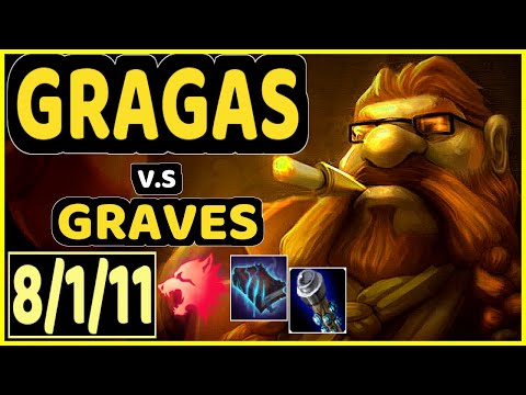 ALBETRAYBER (GRAGAS) vs GRAVES - 8/1/11 KDA JUNGLE GAMEPLAY - EUW Ranked DIAMOND