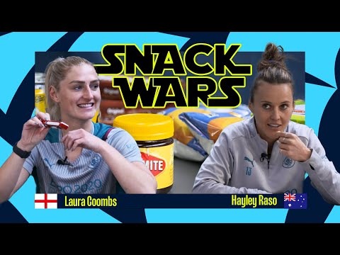 ENGLAND vs AUSTRALIA SNACK WARS! | Coombs and Raso face off with tasty food from around the globe!