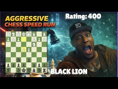 NEW SPEEDRUN!!! Skyrocket to a Higher Elo with Aggressive Chess | Aggression Speedrun Ep. 1