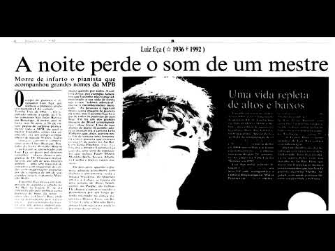 Luiz Eça | Último concerto de sua vida, com Marinho Boffa (Rio de Janeiro, 1992)