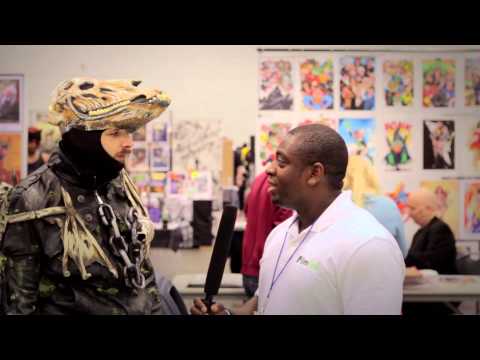 Judge Mortis Cosplay at Tidewater Comicon