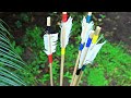 How to make Simple Bamboo Arrow|DIY Arrow