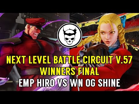 SFV: Next Level Battle Circuit V.57 - Winners Final - Hiro (Bison) vs Shine (Karin) [1080p/60fps]