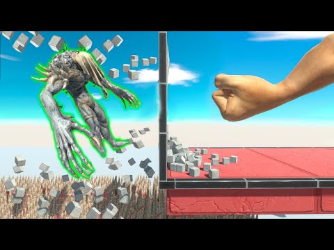 FATAL SCOURGE PUNCH!Animal Revolt Battle Simulator! scourge try to pass challenge!