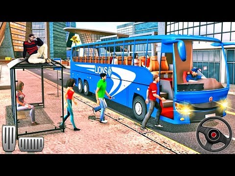 Mobile Coach Bus Driving Simulator 2019 - Best Android GamePlay