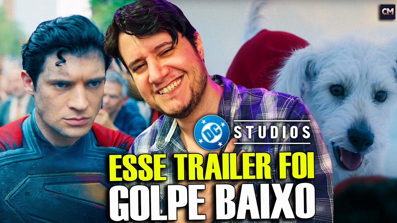 SIMPLESMENTE EMOCIONANTE! | Trailer Superman 2025 | Comentário / Reação (DCU)
