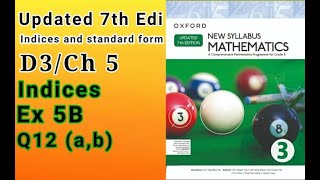 D3 math|Ch 5|Ex 5B|Q12_a_b|New Updated 7th Edition|New Oxford Mathematics 3|Sir Sajid Mehmood