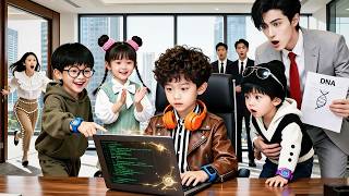 Peretas termuda retas perusahaan CEO, empat anak mirip dia—Mereka miliknya! Dibawa pulang.