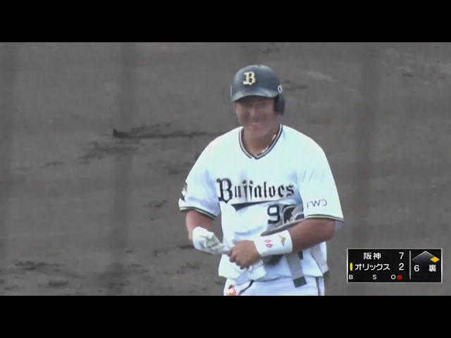 【ファーム】バファローズ・杉本 この試合2本目のタイムリーヒット!! 2019/8/24 B-T(ファーム)