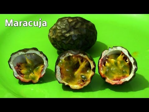 Maracuja Passionsfrucht Test essen