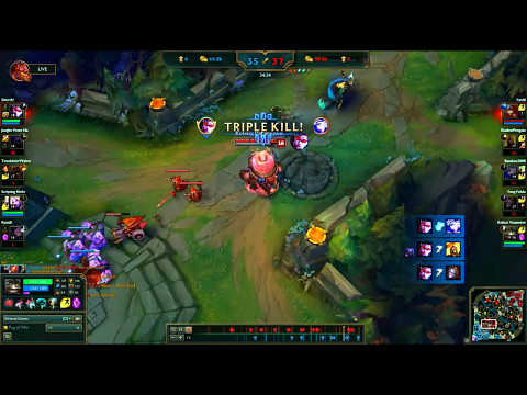Epic Vayne 1v5 pentakill MUST WATCH!