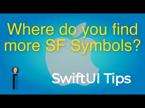 Where do you find more SF Symbols - SwiftUI Tips & Tricks