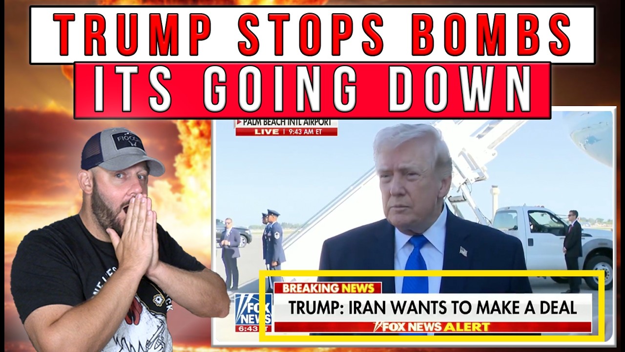 BOMBSHELL | IRAN BLINKS & Trump HOLDS BOMBS... Trump MAY Achieve A 50 Year Goal In 4 Weeks...
