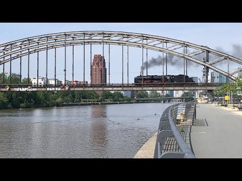 Frankfurt and the Rails on the Main - Nostalgia and Industrial Railway | SWR Railway Romance