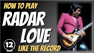Radar Love - Golden Earring | Guitar Lesson