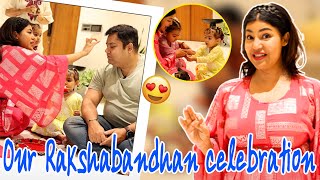 Is baar ka humra Rakshabandhan| Li and Di tieing rakhi to Pablo | HINDI | Debina Decodes |