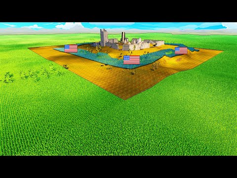 40,000 Shotgun Soldiers Hold Fort VS 5 MILLION ZOMBIES! - UEBS 2 Ultimate Epic Battle Simulator 2