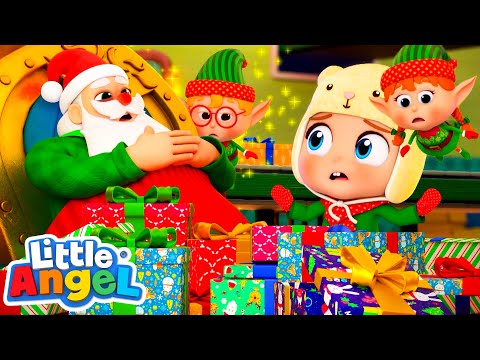 Santa Claus is Sick for Christmas | Holiday Nursery Rhymes for kids - Little Angel