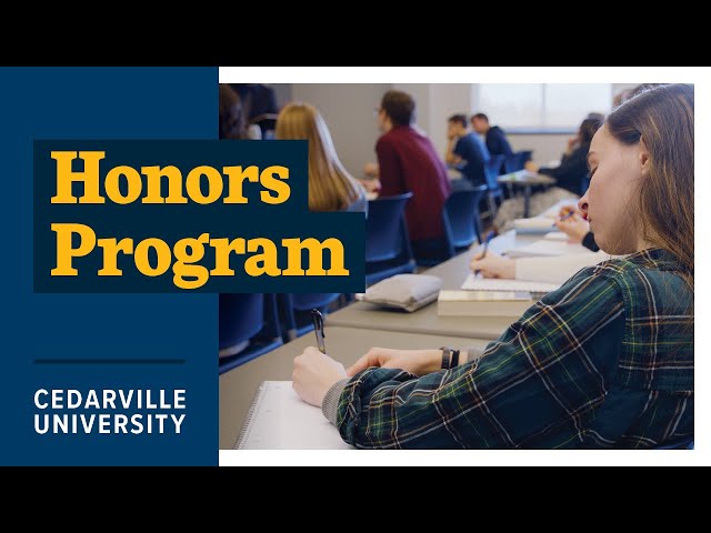 Thumbnail for video titled: Cedarville University Honors Program