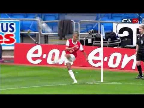 Arsenal 2-0 Bristol Academy - Women's FA Cup Final Official Highlights - 21-05-11