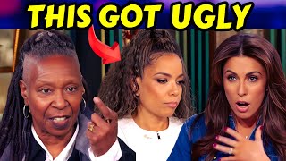 'The View's' Sunny Hostin Refuses To Speak After Fight With Her Co Host!