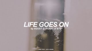 Download lagu Life Goes On | Agust D / Suga (BTS - ๋ฐฉํ์๋
๋จ) English Lyrics mp3 Download lagu Life Goes On | Agust D / Suga (BTS - ๋ฐฉํ์๋
๋จ) English Lyrics mp3
