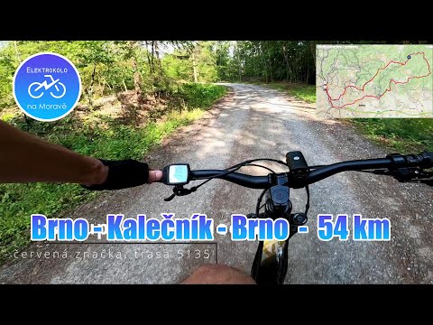 Elektrokolo - trasa Brno - Kalečník - Brno