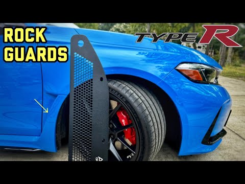 Civic Type R FL5 - Rock Guard Installation DIY