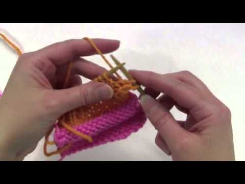 How I Knit - Tutorial - Knitting Blooms