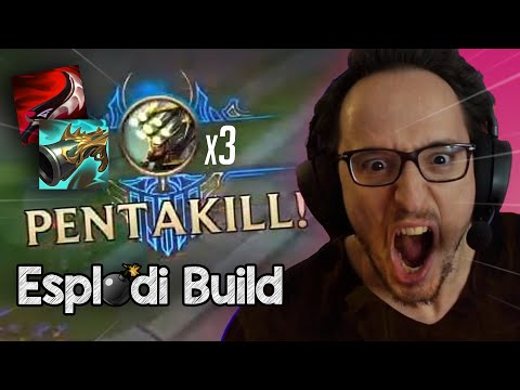 MASTER YI ESPLODI BUILD | 3 PENTAKILL DRITTO PER DRITTO
