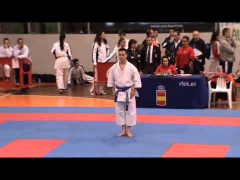 Campeonato de España Senior 2.013 - Semi final1 Kata individual Masculino - Quintero Vs Salazar