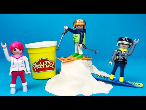 Playmobil en Play-Doh Family Fun Wintersport en Skiën | 9286