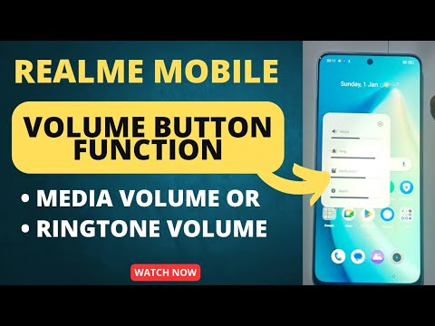 Realme Mobile Volume Button Function Setting || Realme Ringtone Volume set in Volume Button Function