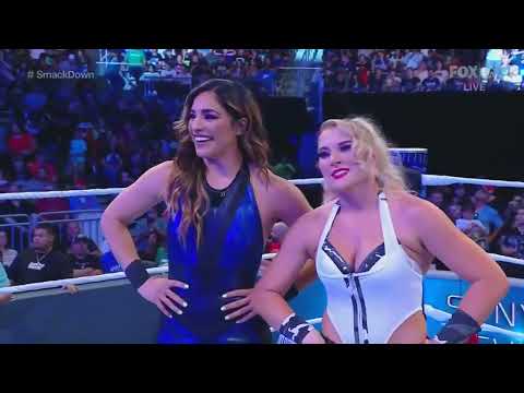 Lacey Evans & Raquel Rodriguez VS Sonya DeVille