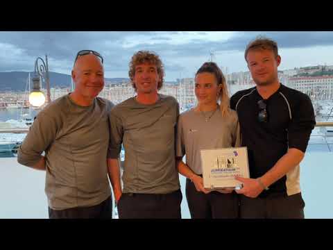 Black Seal GBR822 - the winner of the Melges 24 regatta in Trieste 2021