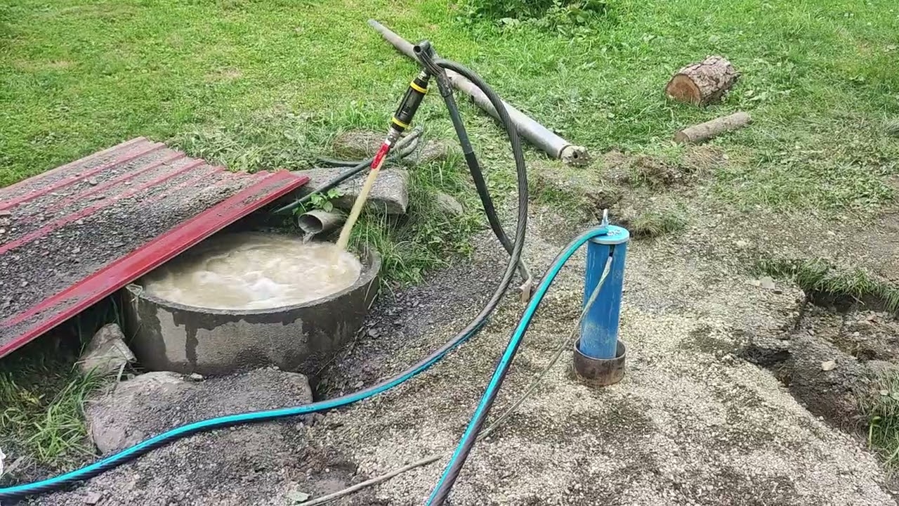 Pompowanie pomiarowe Wisła Malinka. Wydajność 1,5m3/h