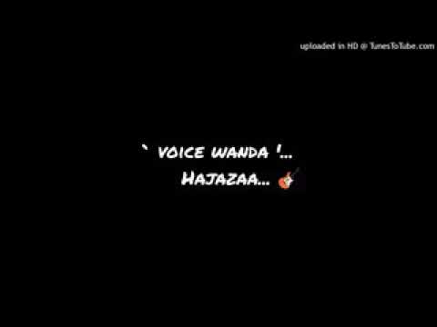 Voice wonder ft Juma nature- Hajazaa (official audio)