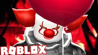 Escape Evil It Clown Pennywise In Roblox Redhatter Roblox Free Online Games - escape pennywise obby roblox