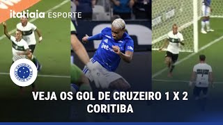 COM GOLAÇO DO MATHEUS PEREIRA, VEJA OS GOLS DE CRUZEIRO 1 X 2 CORITIBA