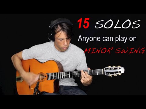 "QUARANTINE 15 SOLOS" everyone can play on Minor Swing (Django Reinhardt) - Trailer