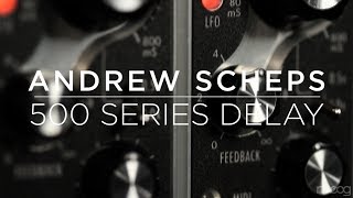 Video thumbnail for Moog 500 Series Analog Delay | Andrew Scheps by Moog Music