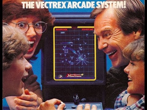Vectrex Multi-Cart Game Play Footage