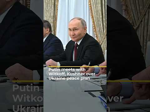 Putin meets with Witkoff, Kushner to discuss Ukraine peace plan | AJ #shorts