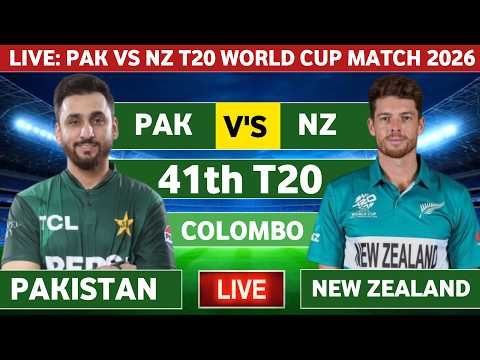🔴Pak vs NZ live streaming T20 world cup | Pak v nz today match live, Live cricket score ball by ball