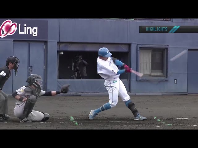 【ファーム】4月6日 北海道日本ハムファイターズ 対 読売ジャイアンツ ハイライト